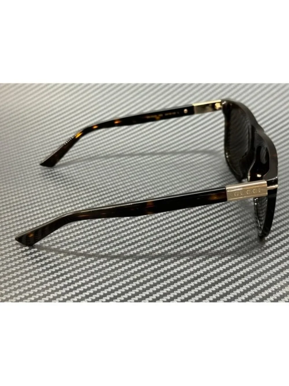 New Gucci Men Havana Brown Sunglasses 54-18-145